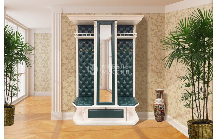 Прихожая с открытой вешалкой и зеркалом 1 из серии Тунис